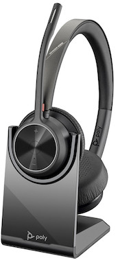 Poly Voyager 4320 UC USB-C Headset für Microsoft Teams inkl. Ladestation