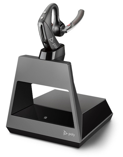 Poly Voyager 5200 Office Bluetooth Mono Headset für Tischtelefon, Mobiltelefon und PC mit USB-A