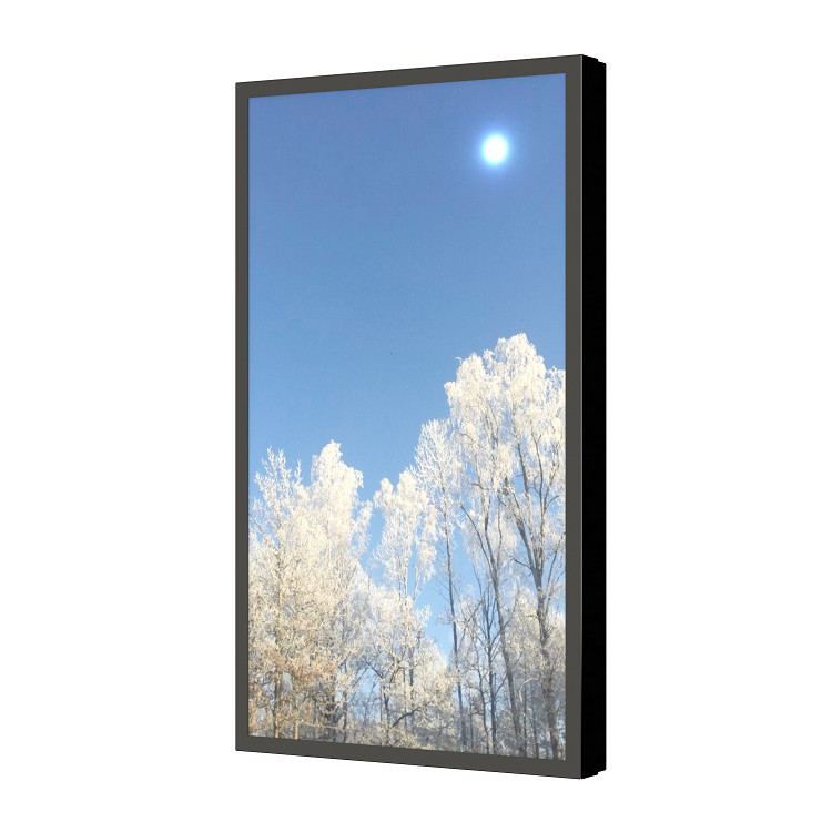 HI-ND 49" Wandgehäuse PROTECT, Hochformat, schwarz