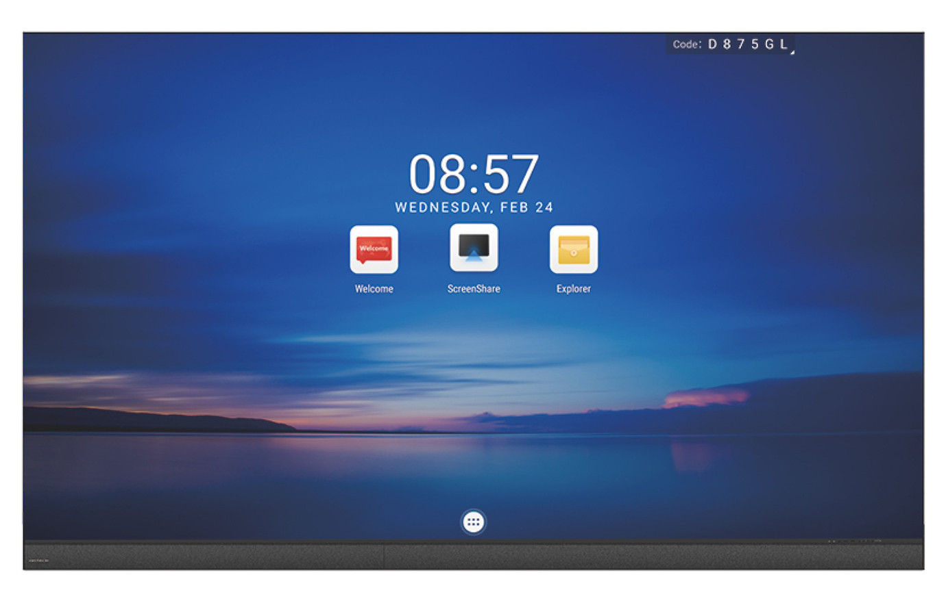 Clevertouch CleverWall 120", 1.38 mm Pixelpitch, Full-HD