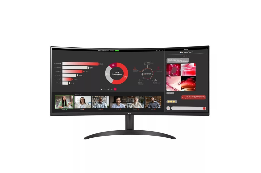 Vorschau: LG 34WR50QK-B Monitor