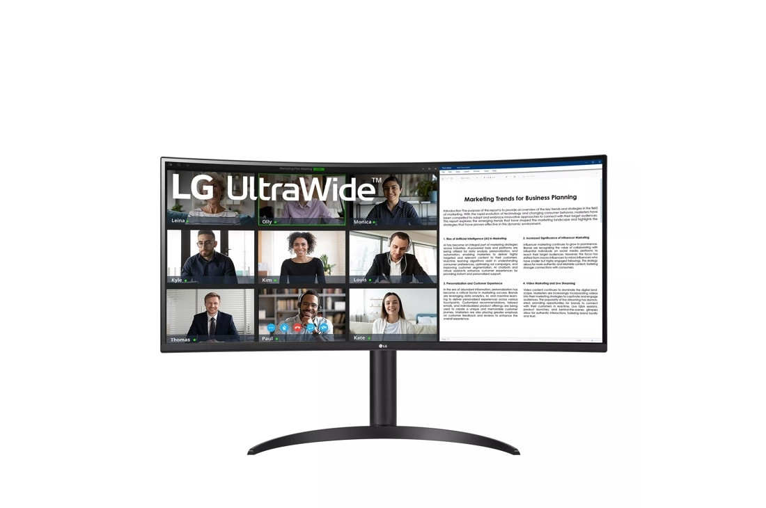 Vorschau: LG 34WR55QK-B Monitor