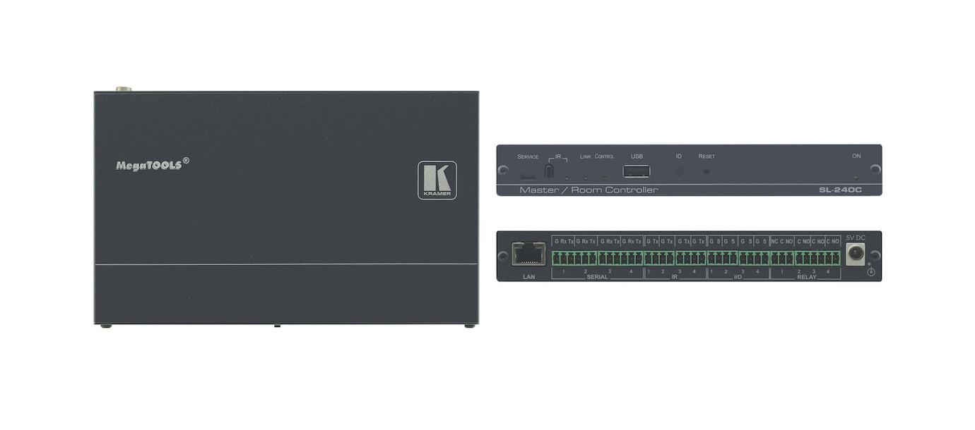 Kramer SL-240C Kompakter 16–Port–Master–Raum–Controller mit PoE 1000033029