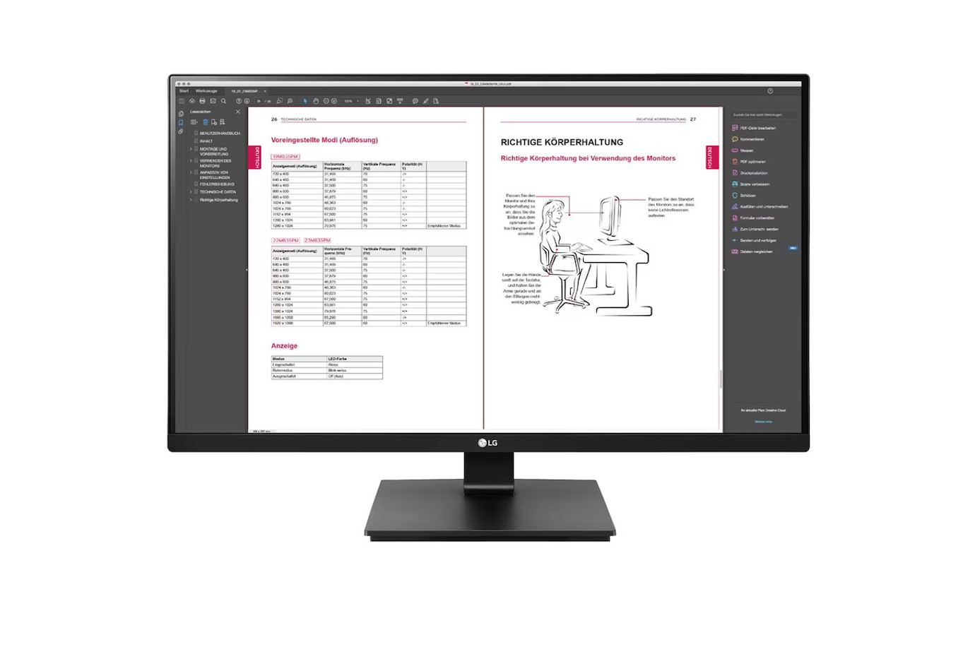 Vorschau: LG 27BN65QP-B 27" IPS Monitor mit QHD-Auflösung, AMD FreeSync™ & HDR10