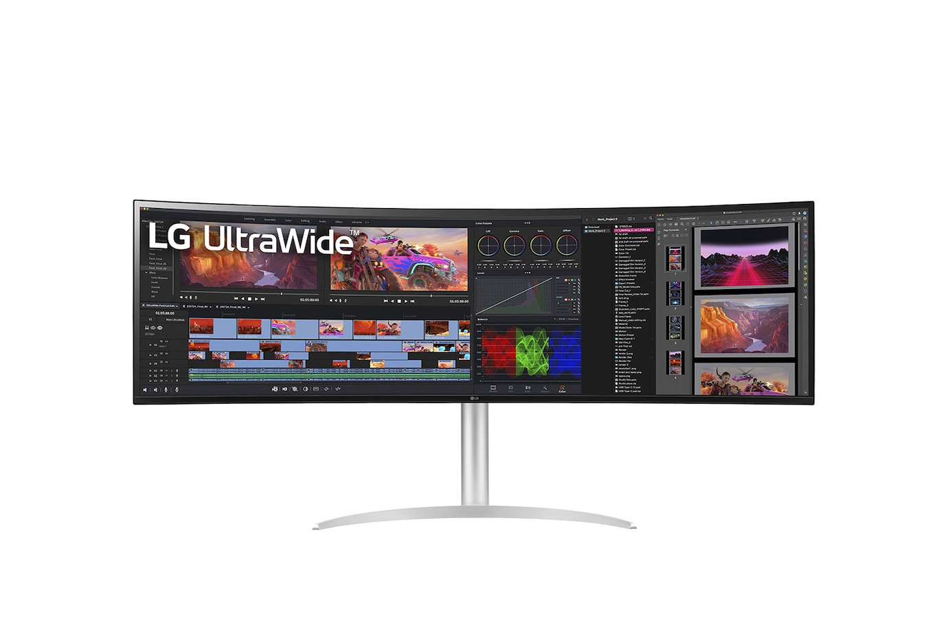 Vorschau: LG 49BQ95C-W 49" UltraWide™ Monitor mit Dual QHD-Auflösung & Nano IPS