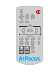 InFocus HW-NAVIGATOR-6 Fernbedienung