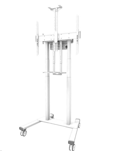 Vorschau: Neomounts FL55-875WH1 motorisierter Bodenständer für 55-100" Bildschirme - Weiß