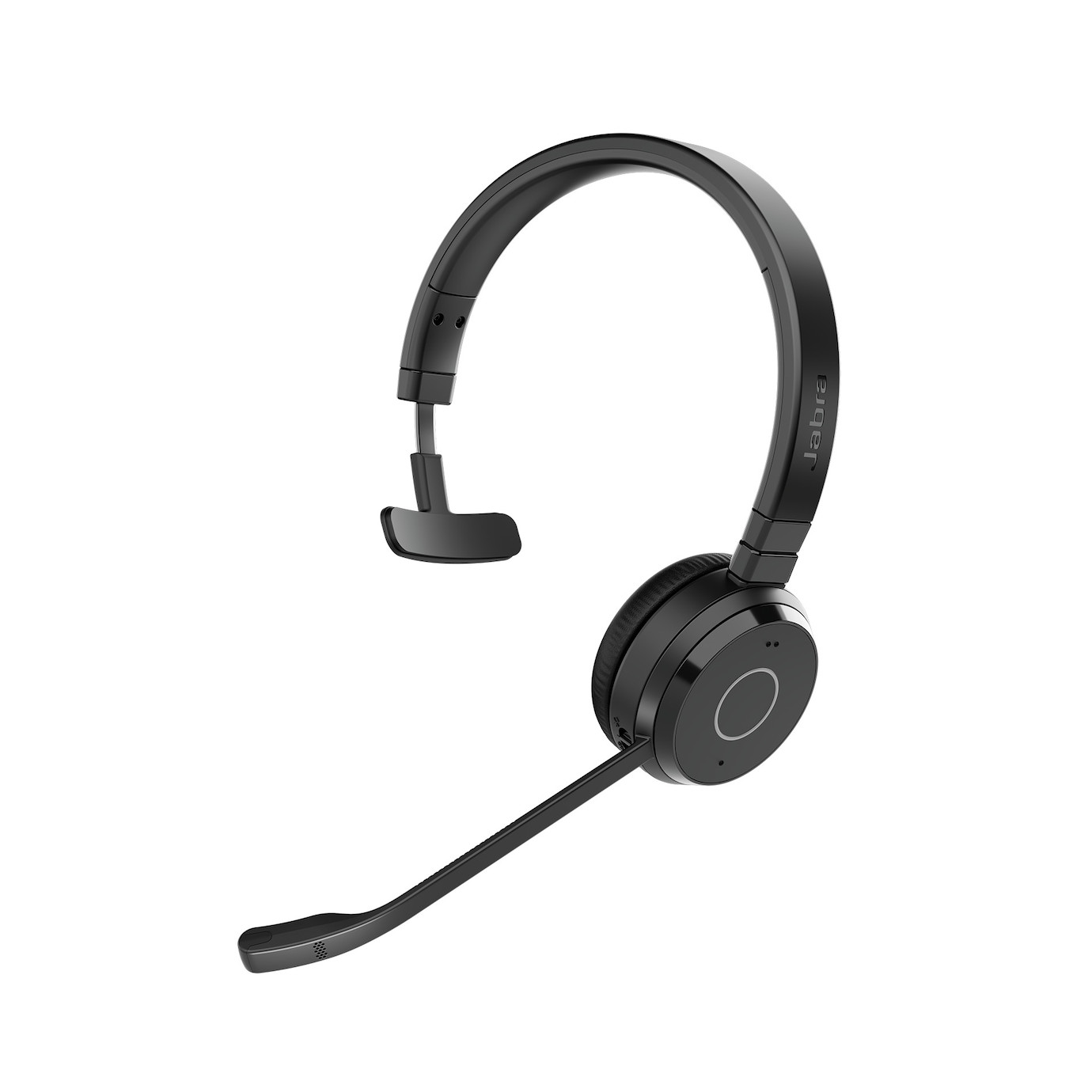 Jabra Evolve 65 TE - Bluetooth, USB-A - schnurloses Mono Headset zertifiziert für UC-Plattformen