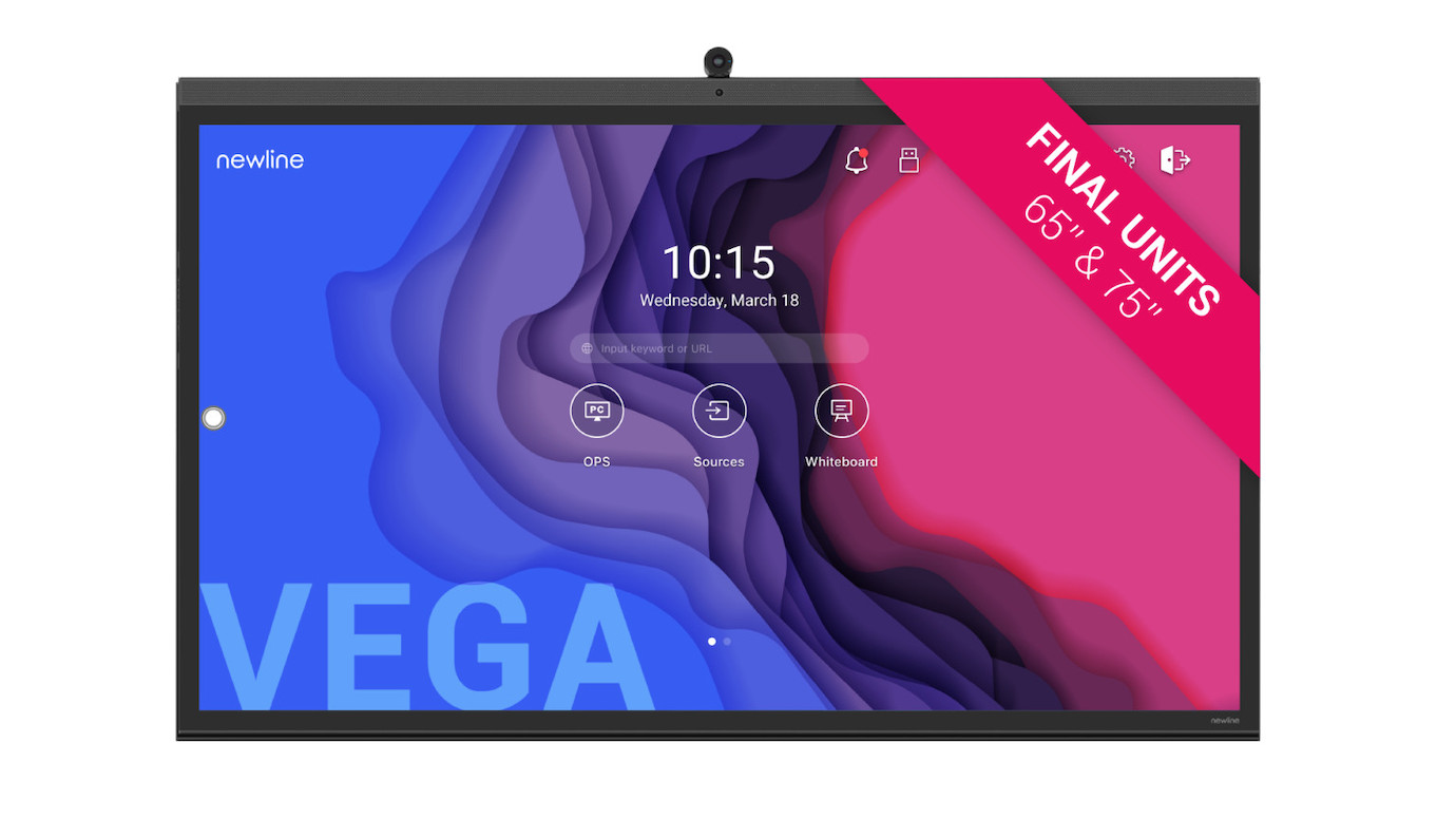 NewLine VEGA Pro TT-8624Z 86" 4K Touchdisplay