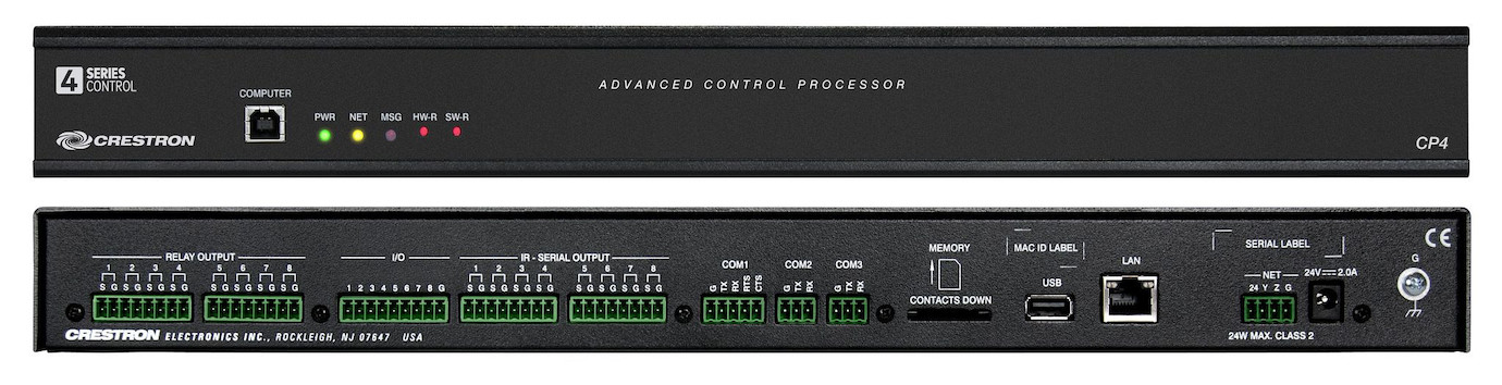 Crestron CP4 - Demoware