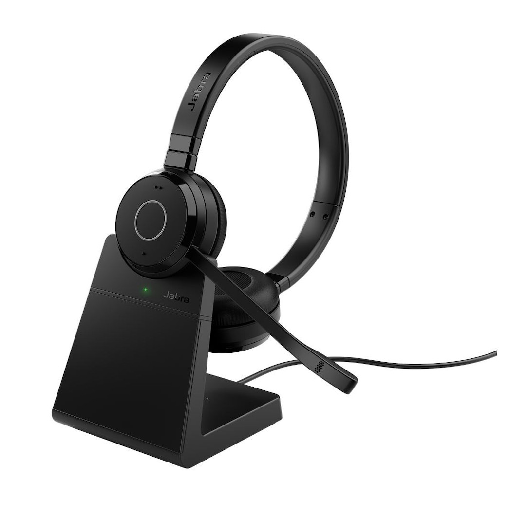 Jabra Evolve 65 TE - Bluetooth, USB-A - schnurloses Stereo Headset zertifiziert für UC-Platformen | 