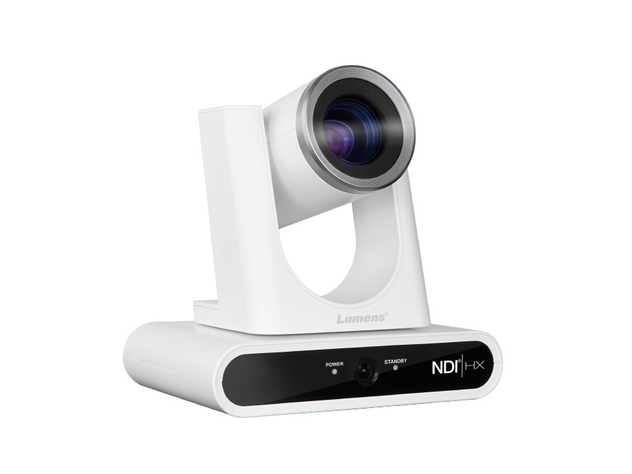 Lumens VC-TR40N-W AI-gestütztes NDI HX3 Auto-Tracking-Kamera, weiß