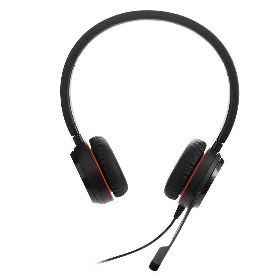 Jabra Evolve 20 SE - USB-A/USB-C - schnurgebundenes Dual Headset zertifiziert für Microsoft Teams
