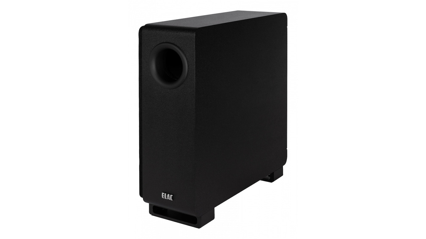 ELAC Muro SUB2010B 8" Slim Subwoofer, schwarz