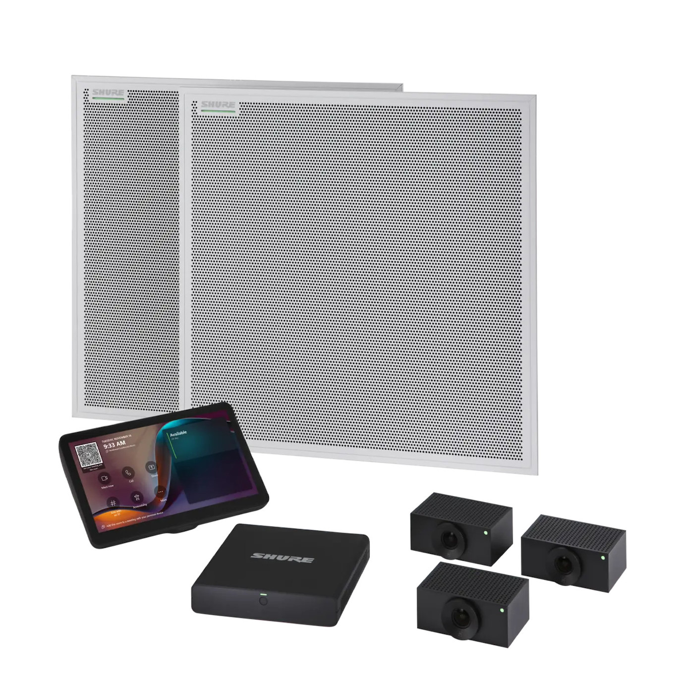 Shure IntelliMix Room IMXRK80 Kit 80 - für rekonfigurierbare Multi-Kamera-Teams-Räume