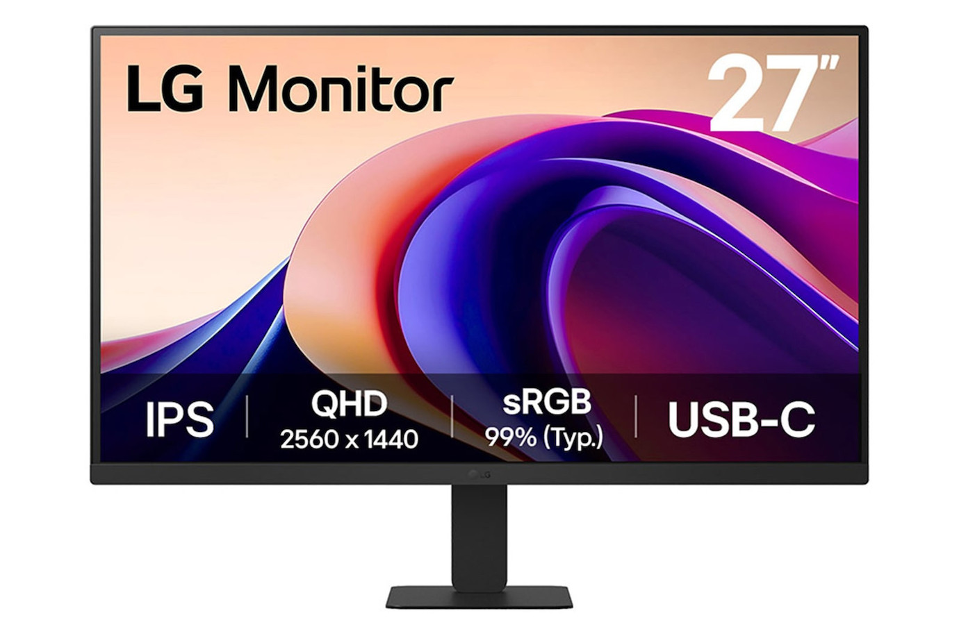 LG 27U631A-B 27“ QHD IPS-Monitor mit USB-C