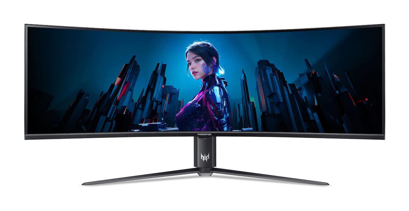 Acer Predator Z57bmiiphuzx 57" Curved MiniLED-Display mit DUHD-Auflösung (7680 x 2160)