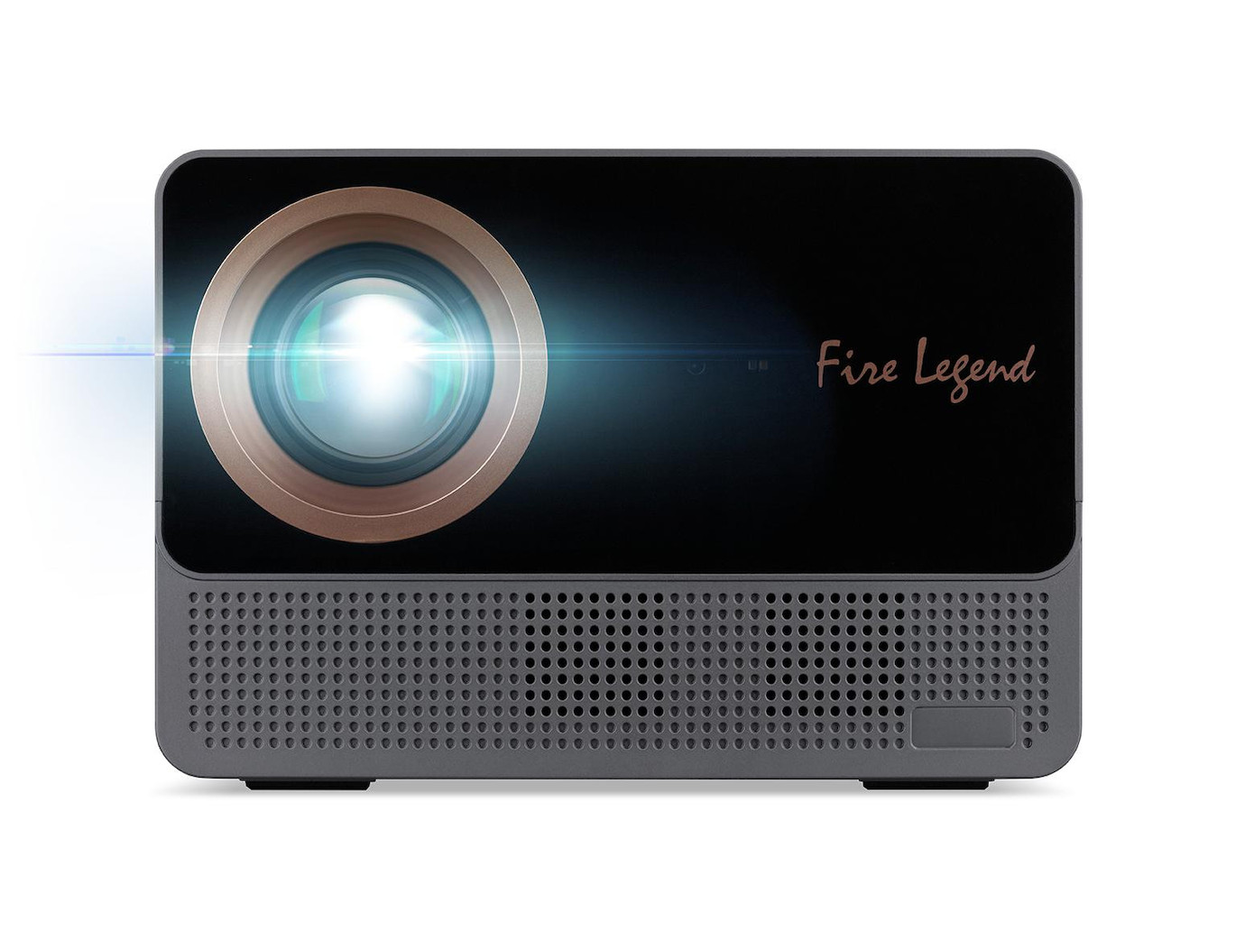 AOpen QF18s Beamer mit Full-HD-Auflösung, 360° Projektion und SmartTV-Funktion - Demoware Platin