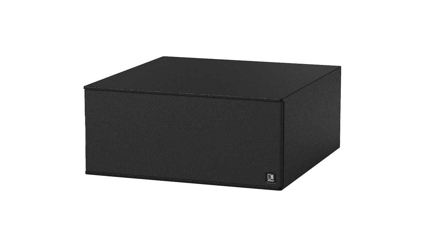 AUDAC ARCHI10X/O 10" Bandpass-Subwoofer im ultrakompakten Design für den In- und Outdoor-Einsatz in 