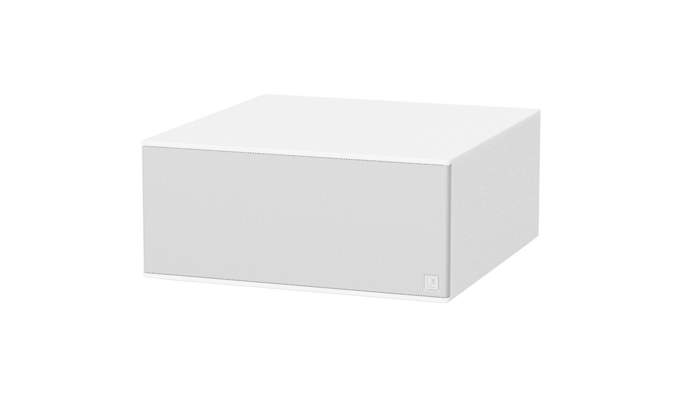 AUDAC ARCHI10X/W 10" Bandpass-Subwoofer im ultrakompakten Design für den Indoor-Einsatz in weiß
