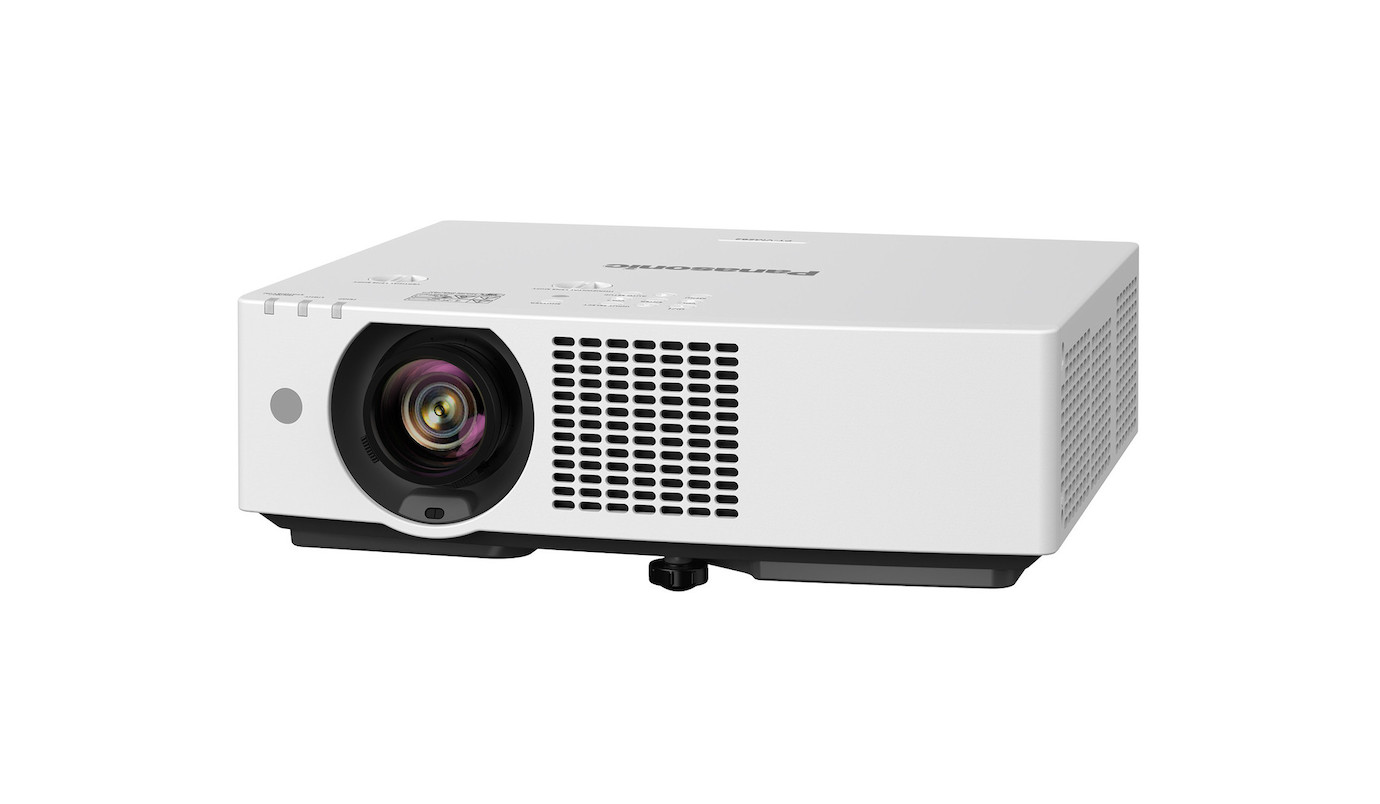 Panasonic PT-VMZ82EJ Beamer mit ultraleichtem Hochleistungs-Setup, maximaler Montagemöglichkeit und 