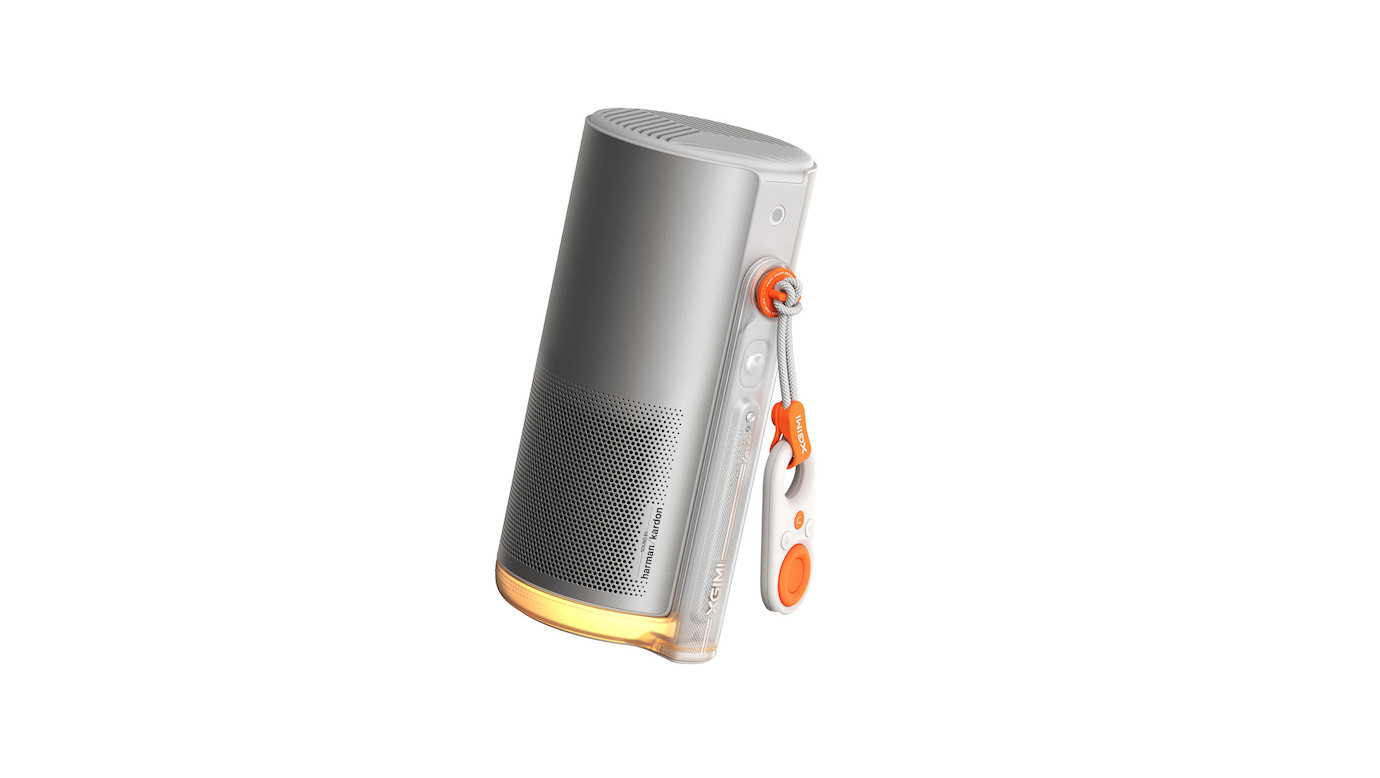 XGIMI MoGo 4 Laser Tragbarer Laser Full-HD-Smart-Projektor mit 360° Sound und Ambient Light