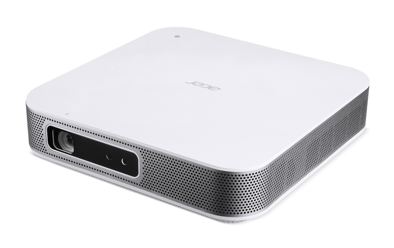Acer PD1520s mobiler LED Full HD Projektor mit Auto Fokus, Bluetooth Audio, USB-Playback und automat