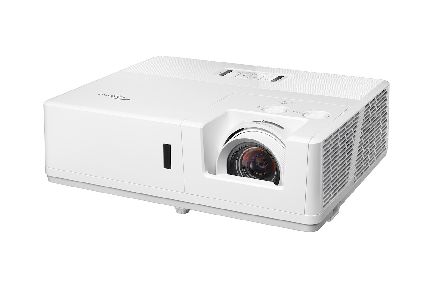 Optoma ZU607T Beamer mit flexibler Linsenverschiebung und automatischer Keystone-Korrektur für Bildu