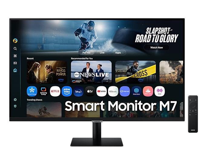 Samsung 43" AI Smart Monitor M70F mit integriertem Gaming Hub