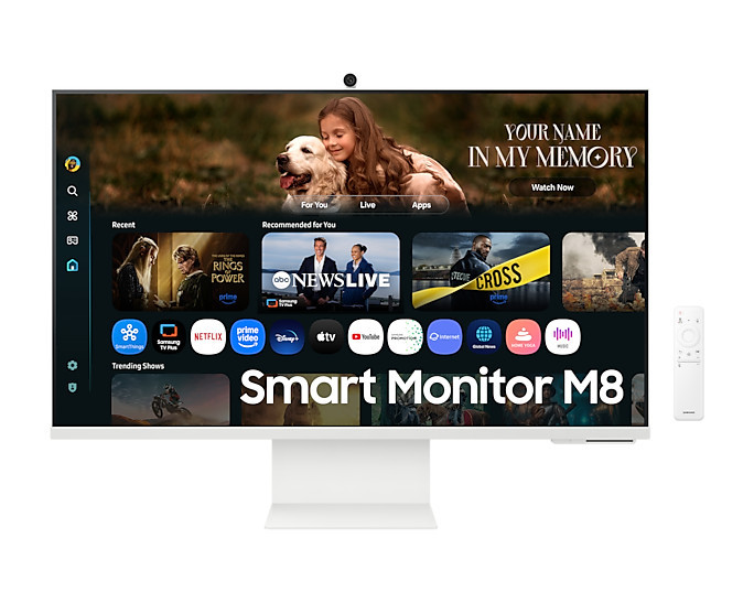 Samsung 32" AI Smart 4K Monitor M80F mit integriertem Gaming Hub