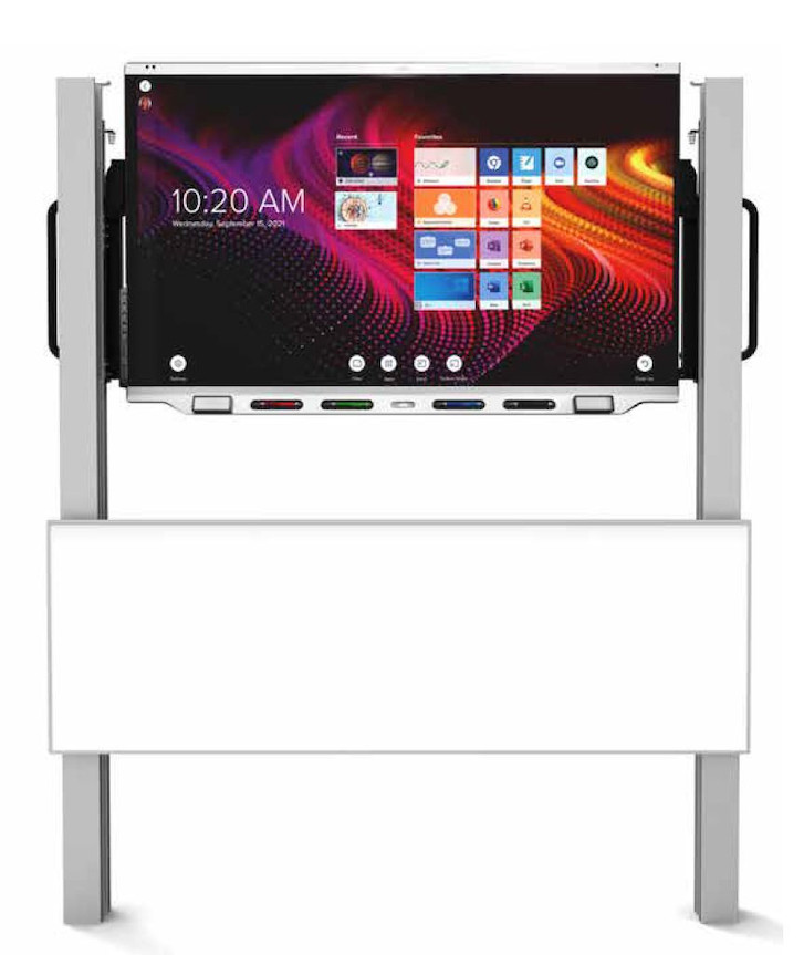 SMF DPBWDUL-D27 Doppelpylonensystem Boden/Wand für 86" Display