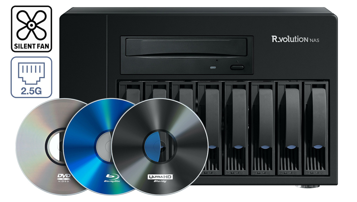 R_volution NAS ULTRA Speichersystem