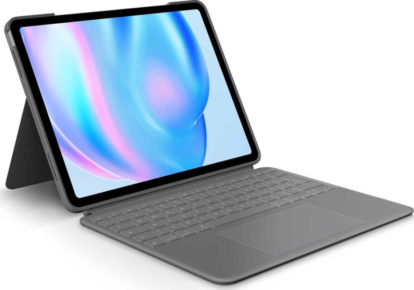 Logitec Combo Touch Keyboard für iPad Air 13” (2024/2025) | grau | QWERTZ |