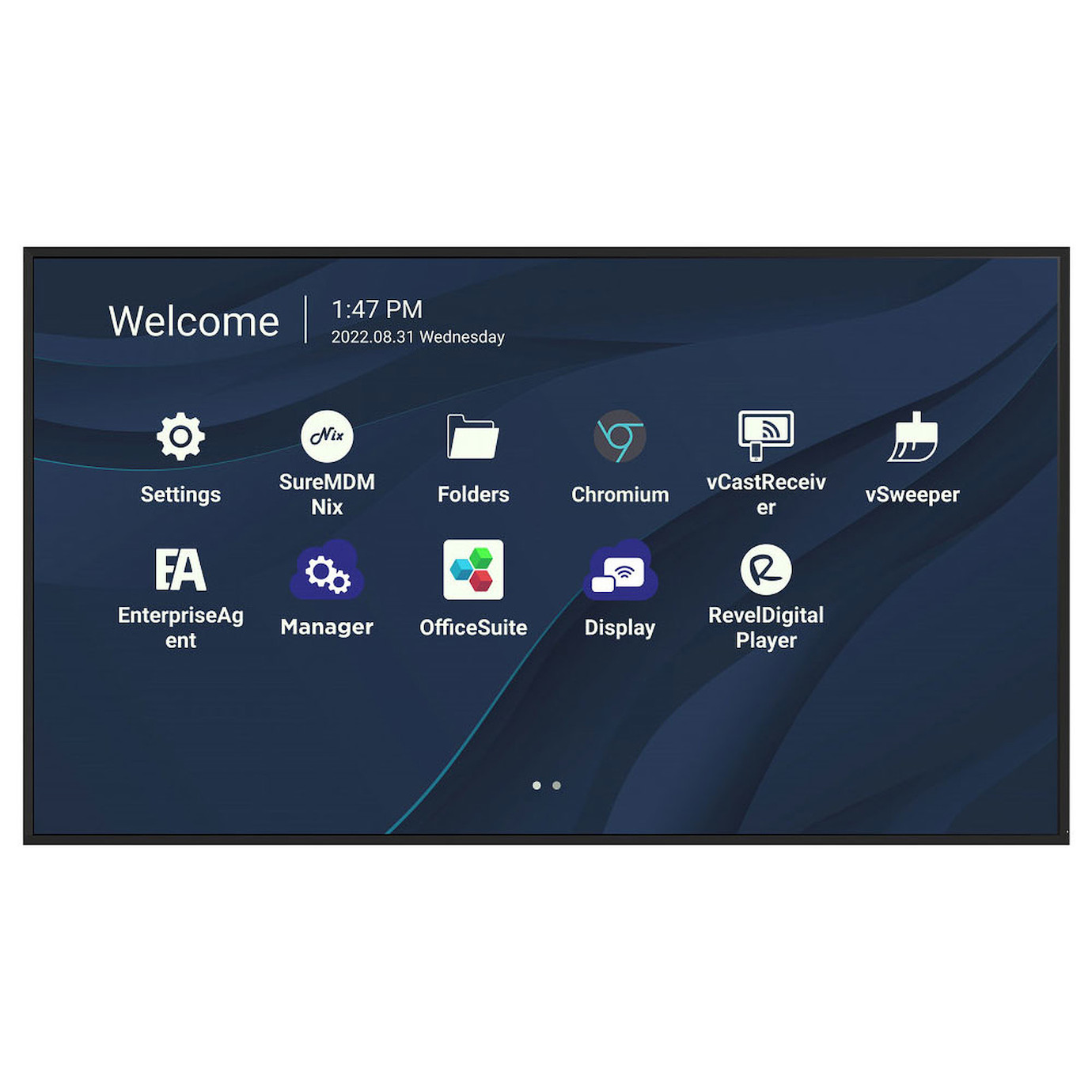 ViewSonic CDE8630 86" effizientes Präsentations-Display mit drahtloser Übertragung & 24/7 Dauerbetri