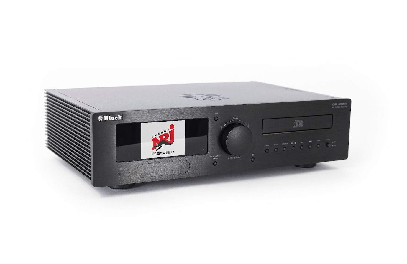 Block CVR-100+ MKIII Stereo-Netzwerkreceiver mit Bluetooth Sender & Empfänger und Farbdisplay in Sap