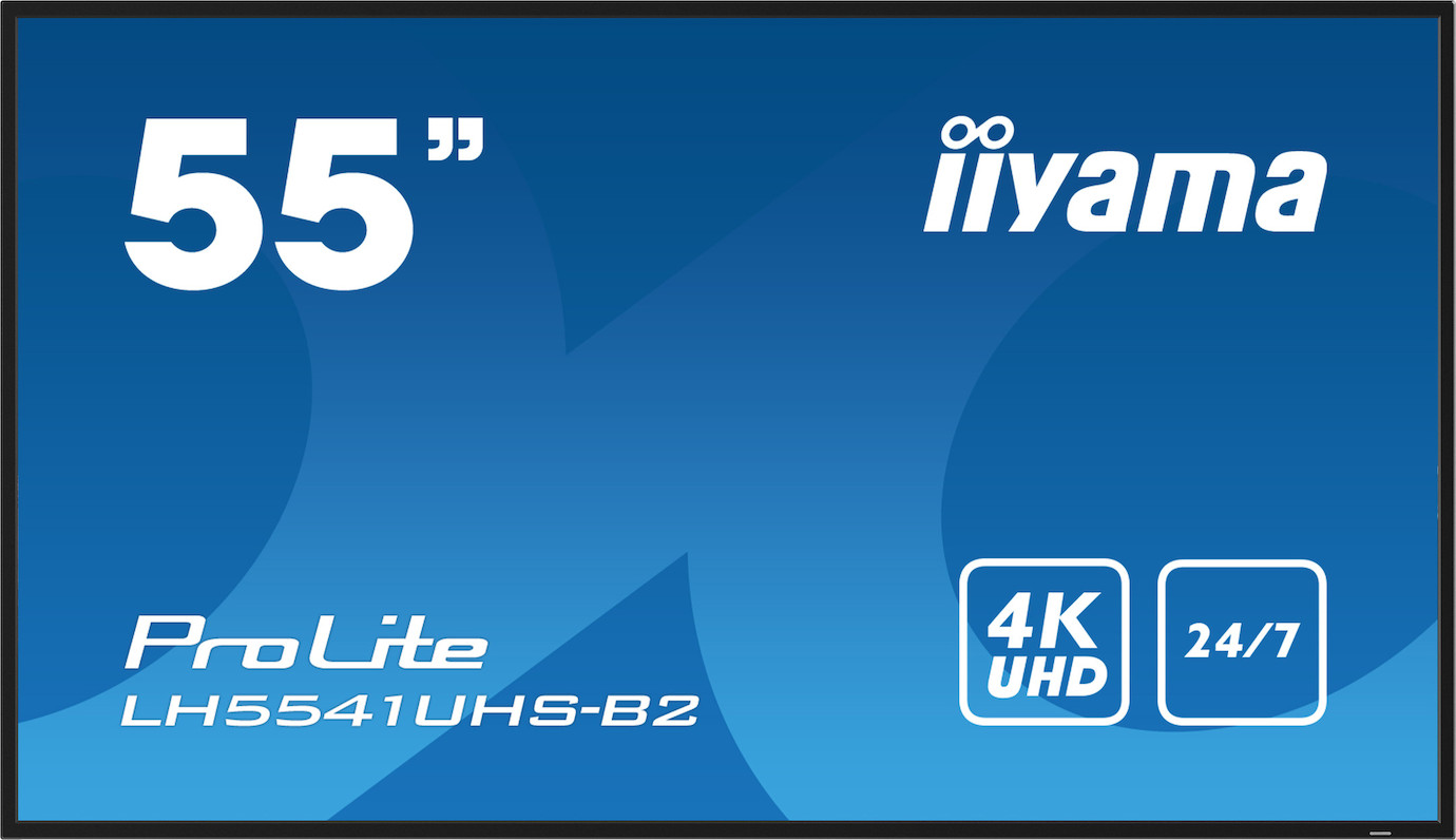 iiyama PROLITE LH5541UHS-B2 55" Display mit 4K-UHD-Auflösung, IPS-Panel & 24/7 Dauerbetrieb - Demowa