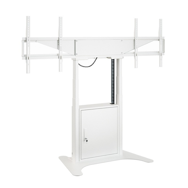 Hagor HP Twin Lift M-DW mobiles, elektro-motorisch höhenverstellbares Liftsystem für zwei Displays n Hagor HP Twin Lift M-DW mobiles, elektro-motorisch höhenverstellbares Liftsystem für zwei Displays n