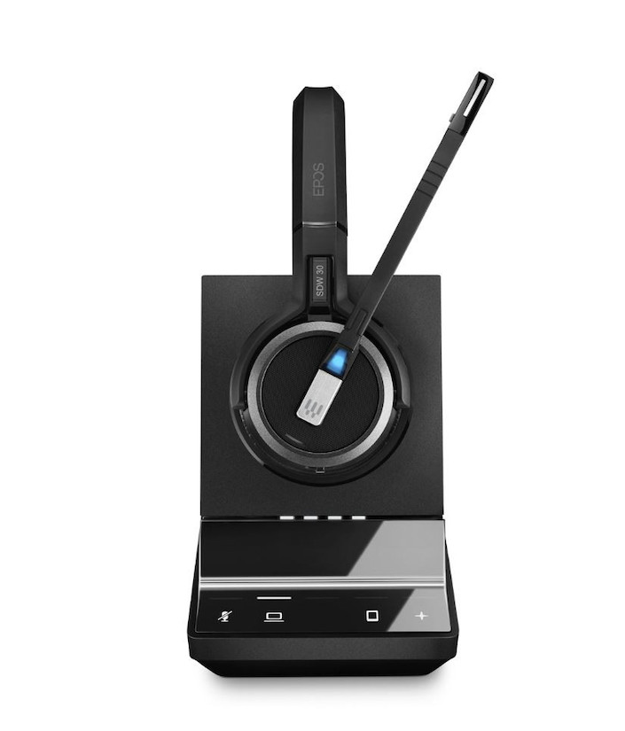EPOS IMPACT SDW 5033 - kabelloses USB-A Mono DECT Headset mit Basisstation