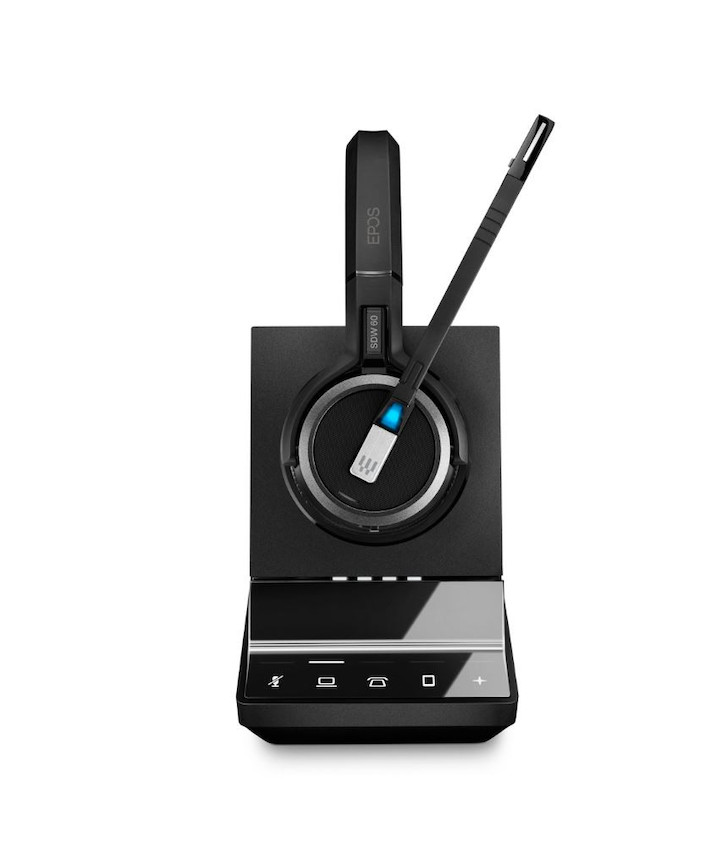 EPOS IMPACT SDW 5066T - kabelloses USB-A/USB-C Dual DECT/ Bluetooth Headset mit Basisstation | zerti