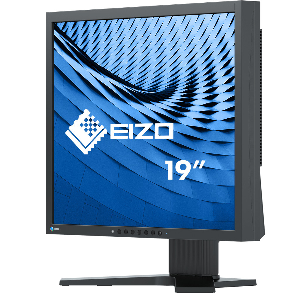 EIZO S1934 FlexScan Monitor in Schwarz