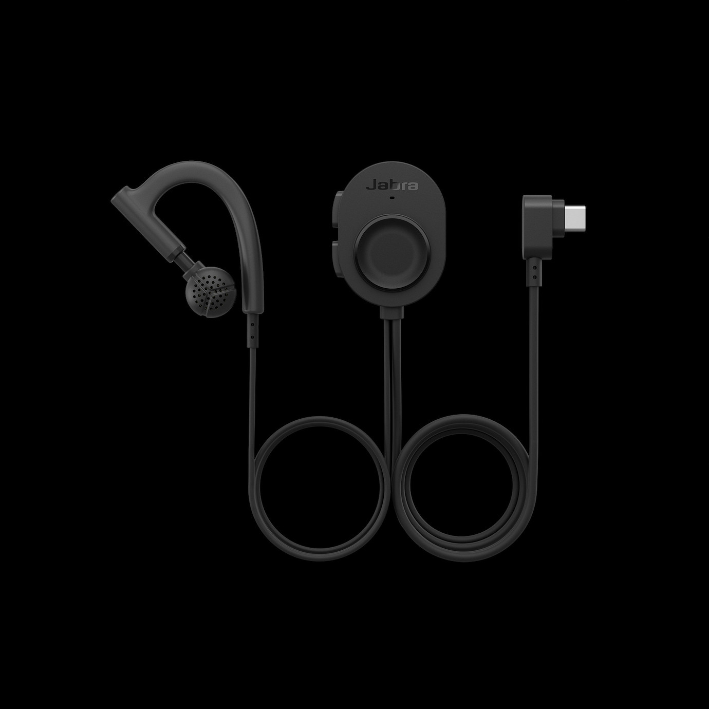 Jabra Perform 10 Wired kabelgebundenes Push-to-Talk Mono Headset mit USB-C-Anschluss für Teams im Ei