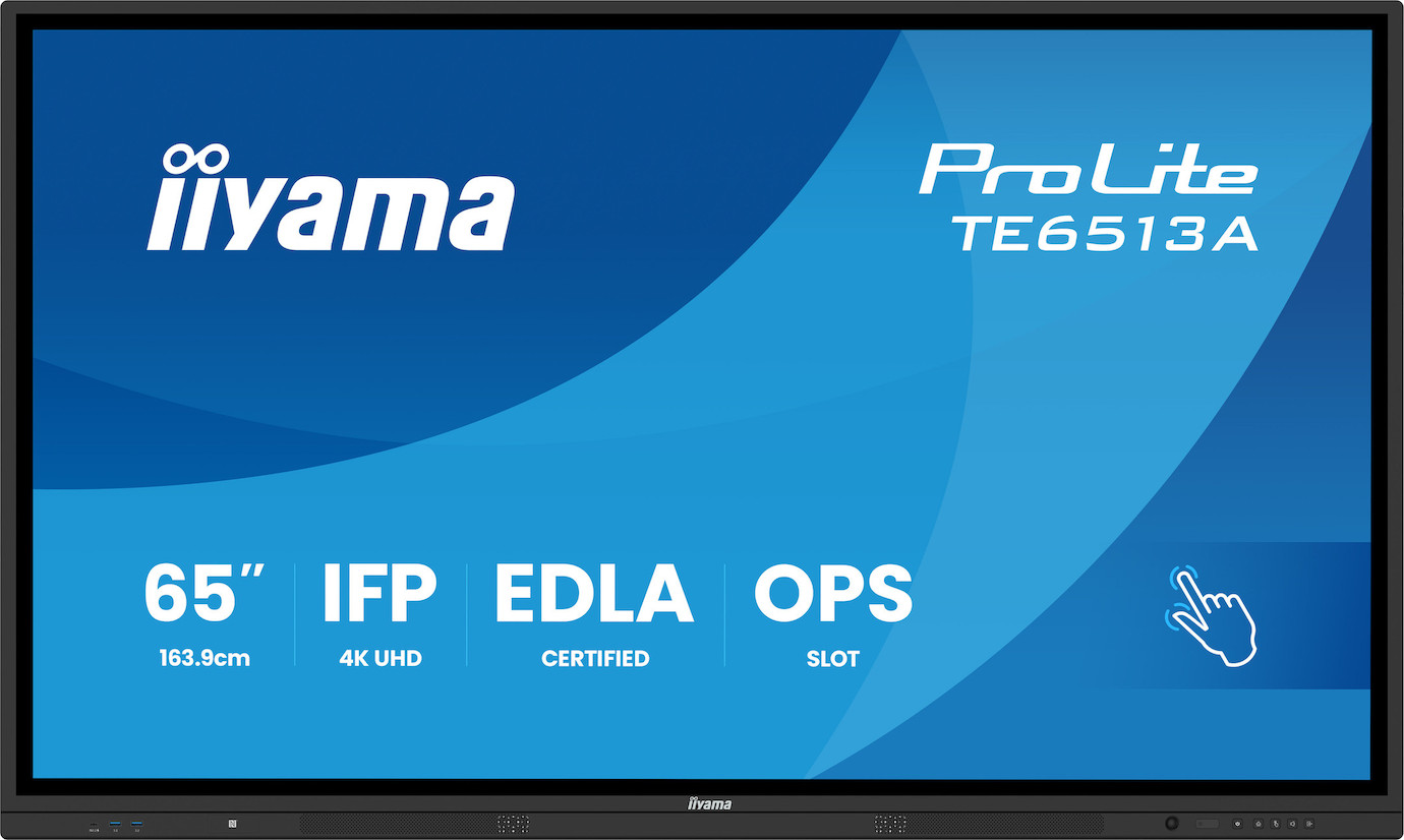 iiyama ProLite TE6513A-B1AG 65" interaktives Display für eine nahtlose Integration und Zusammenarbei