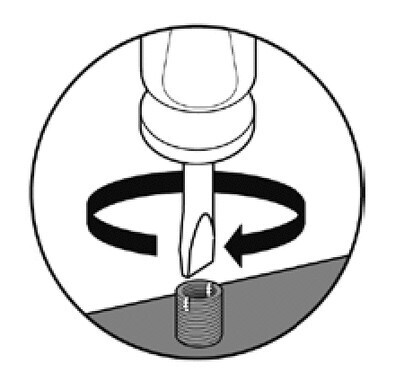 Vogels PFA 9100 M5/ M8 Insert-Set