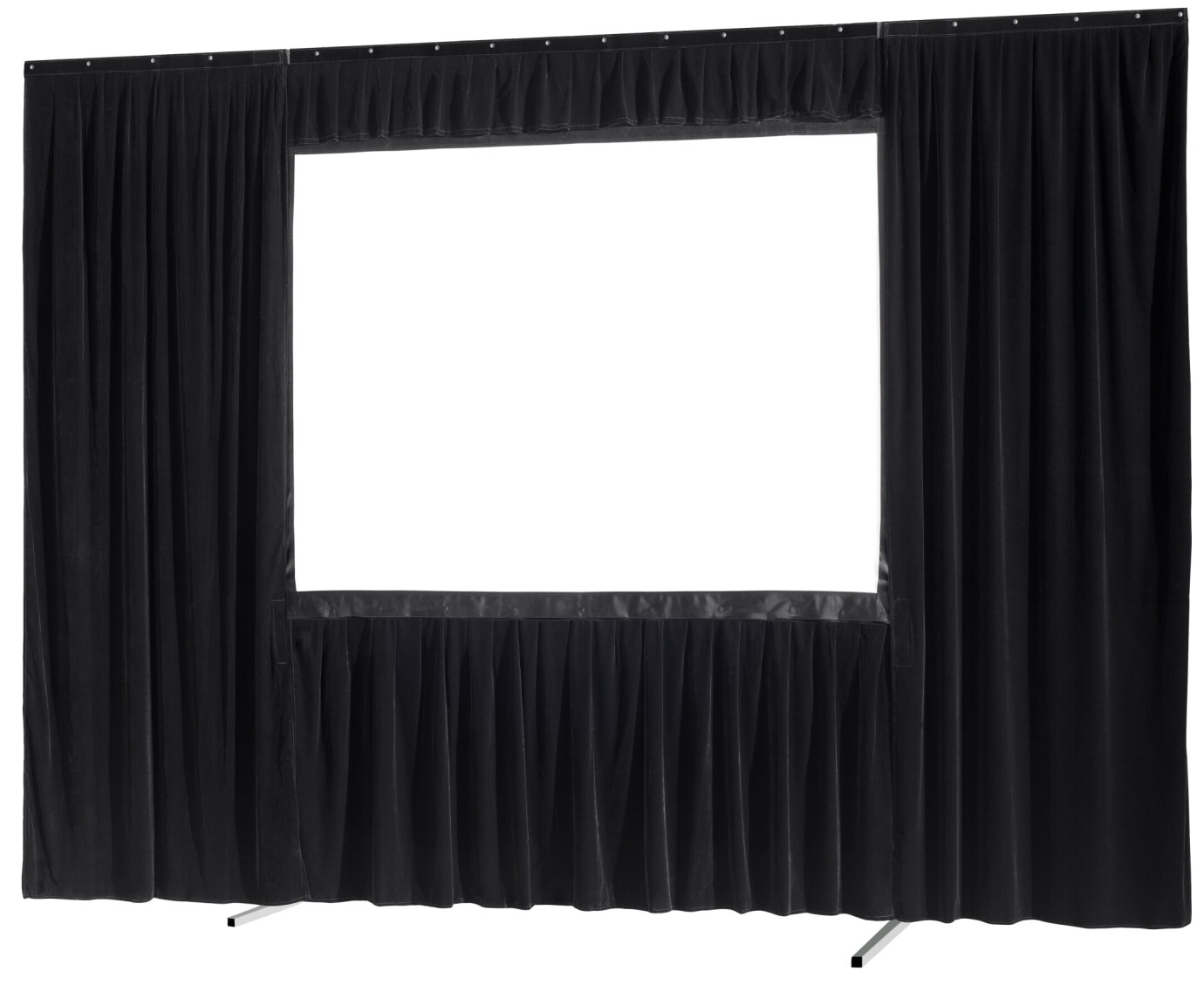 Kit de rideau 4 pièces pour les écrans celexon "Mobile Expert" 305 x 190 cm