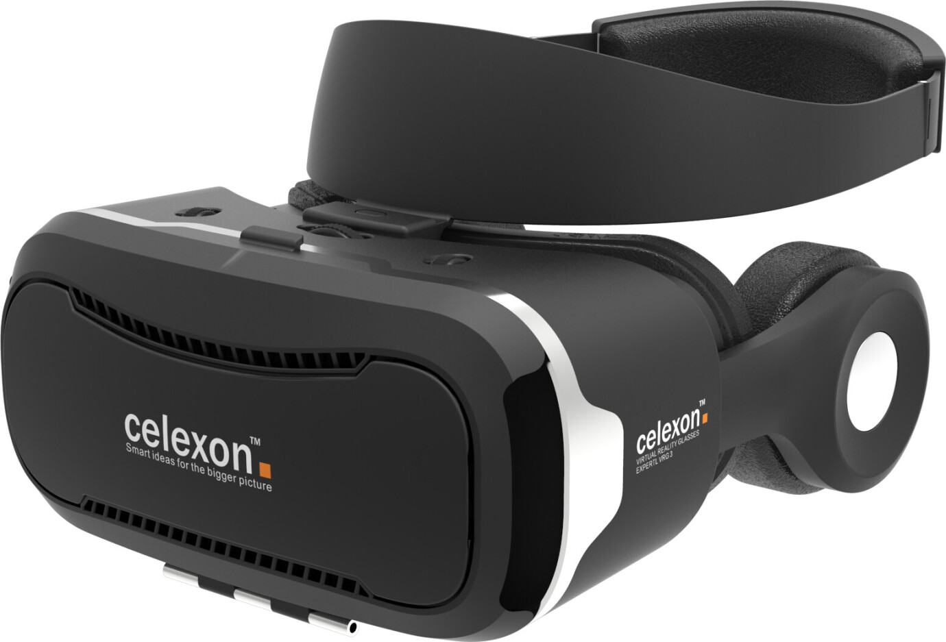celexon VR 3D Virtual Reality Brille VRG3 - für 3,5”-5,7” - inkl. Headset