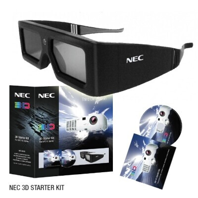 NEC NP01SK3D 3D Starterkit inkl. 3D Brille