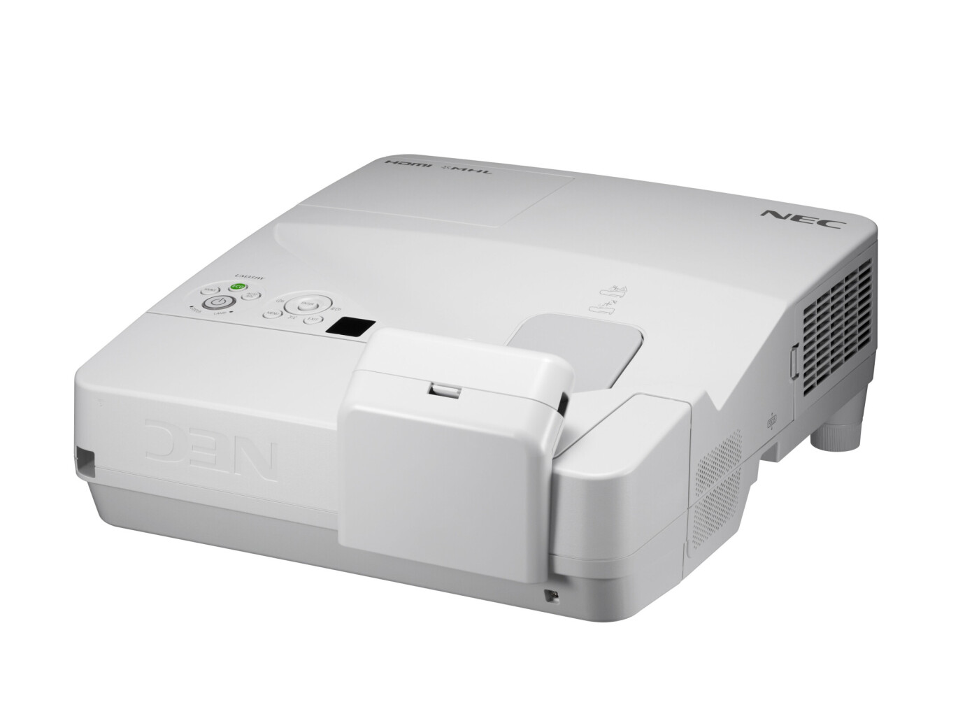 NEC UM301Xi interaktiver Kurzdistanzbeamer mit 3000 Lumen und XGA Auflösung