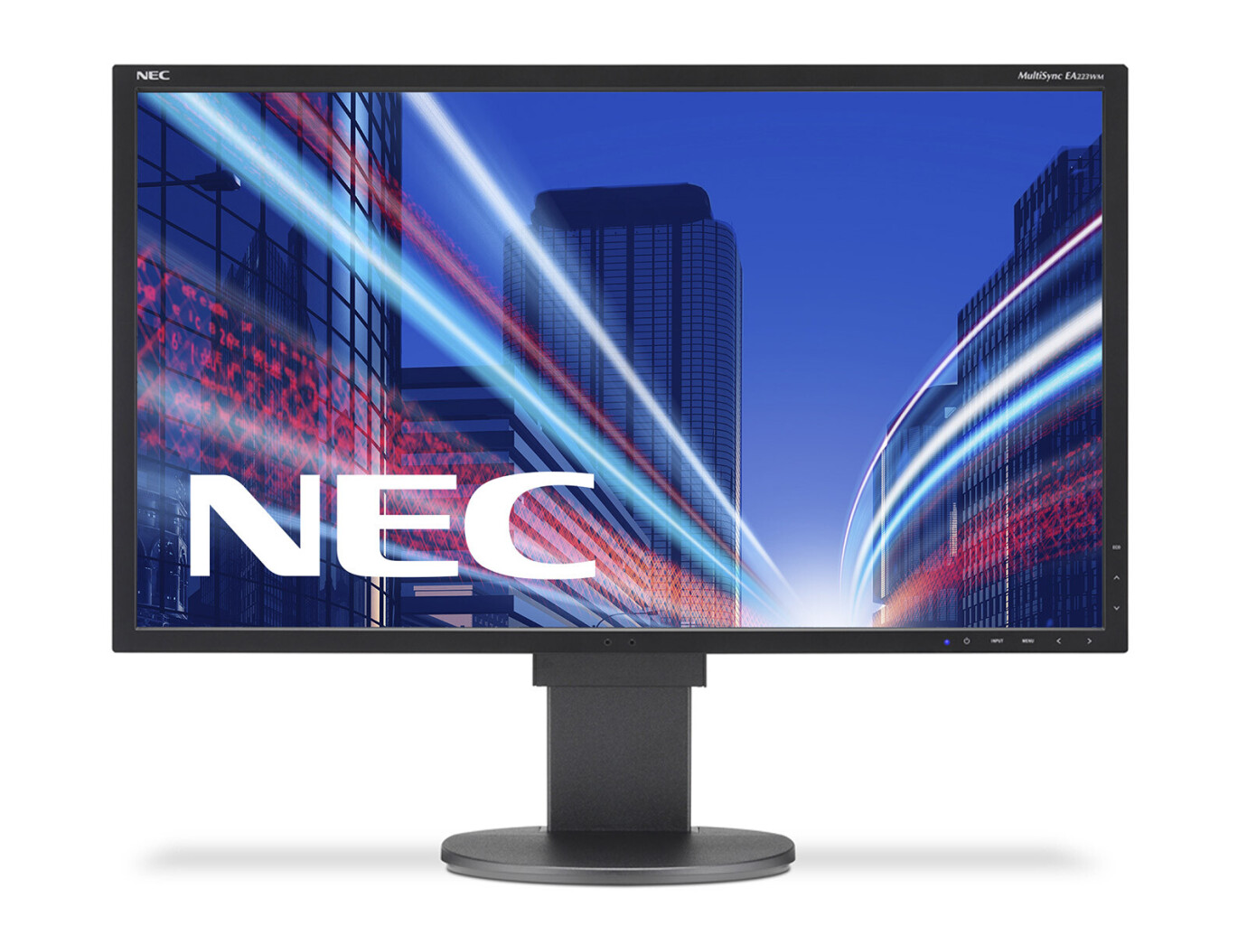 NEC MultiSync EA223WM, schwarz 22" LCD Monitor mit WSXGA+ und 5ms