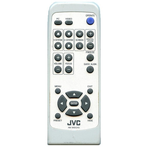 Ersatzfernbedienung für JVC DLA SX21