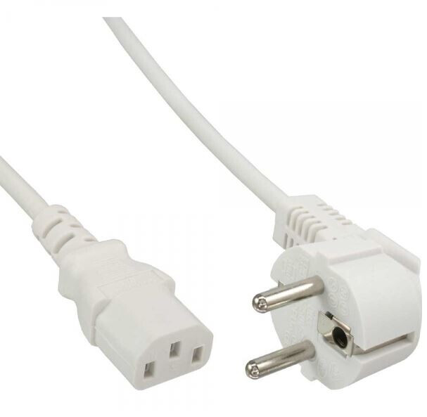 Cable alimentation blanc